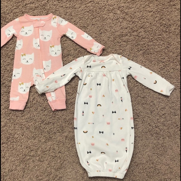 Gently used Carter’s sleepers - Picture 1 of 8